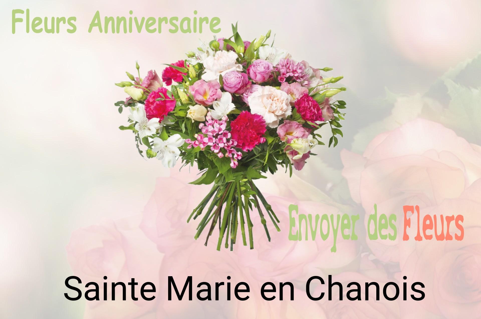 Bouquet de fleurs d’anniversaire livré à Sainte-Marie-en-Chanois