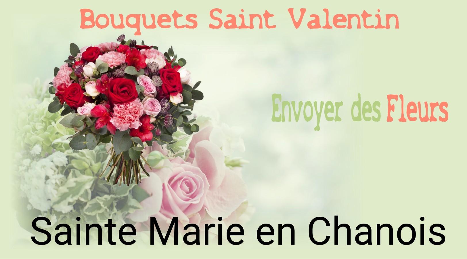 Roses de Saint-Valentin livrées à Sainte-Marie-en-Chanois
